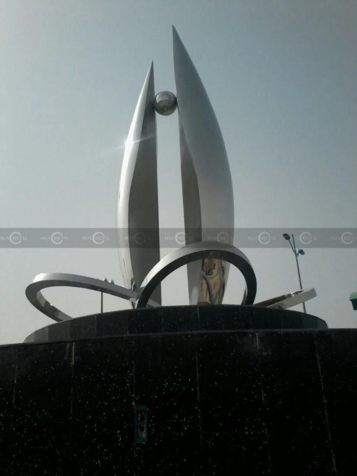 جوش فولاد ضد زنگ مجسمه سازی